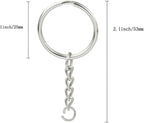 KINGFOREST 50-Piece Split Key Ring Kit - Image 2
