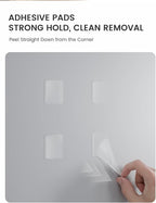 Fluxynara Cork Board Alternative Felt Strip Board 8-Pack 13"x2", Office Pin - Image 8
