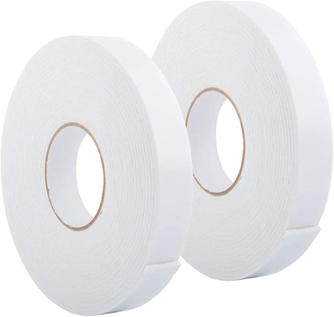 Double Sided Foam Tape 1.18In x 33FT 2 Pack, Mounting Tape Heavy Duty, Strong by ToLanbbt