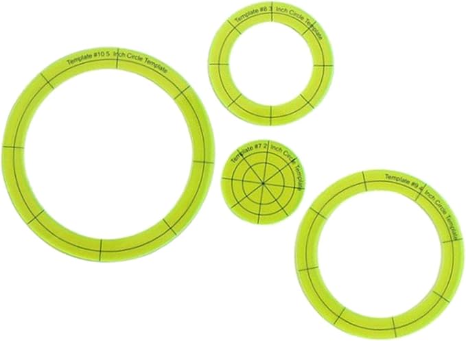DYNWAVE 10Pcs/Set Regular Plate Template - Image 7