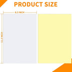 22 Sheets Clear Double Sided Adhesive Tape Sheets - Image 2