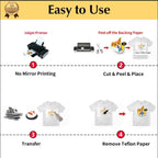 TransOurDream Upgraded Iron on Heat Transfer Paper - Image 6