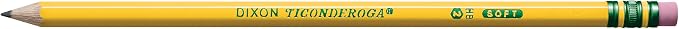 Ticonderoga Wood-Cased Pencils, Pre-Sharpened, 2 HB Soft, 6 Boxes of 18 Count - Image 3