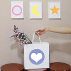8 PCS Large Heart Stencil, Heart Stencils Different Sizes, Hearts Template - Image 5