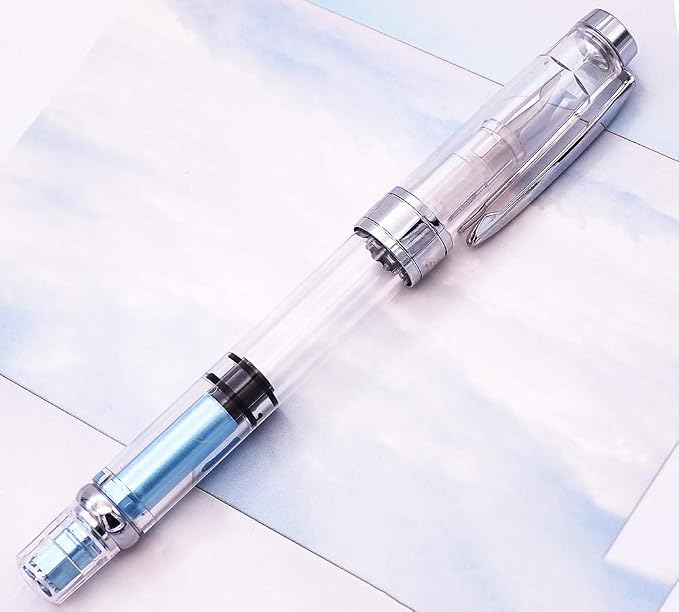 Lanxivi 4 x Yongsheng 3008 Fountain Pen Upgrated Fine Nib, Piston Filling - Image 8