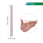 MECCANIXITY 12 Pcs Dark Pink Cylinder Sealing Wax Stick Glue Gun Wax Seal Rod - Image 2