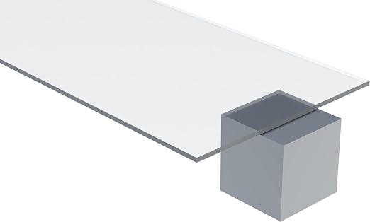 Extruded Acrylic Sheet, 1/16" x 24" W x 42" L by Plastic-CraftProducts