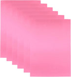 6 Pcs 8 x 12 Inch Pink Felt Sheets, 2mm Thick | by Moicstiy