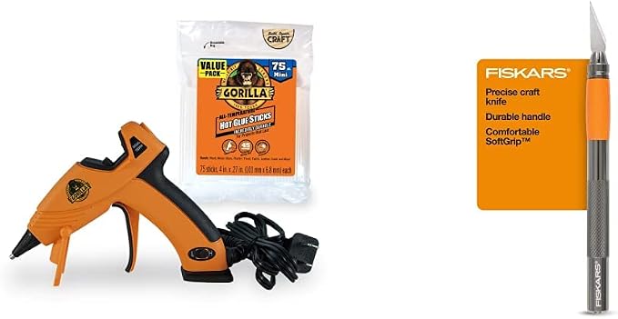Gorilla Dual Temp Mini Hot Glue Gun Kit by Gorilla