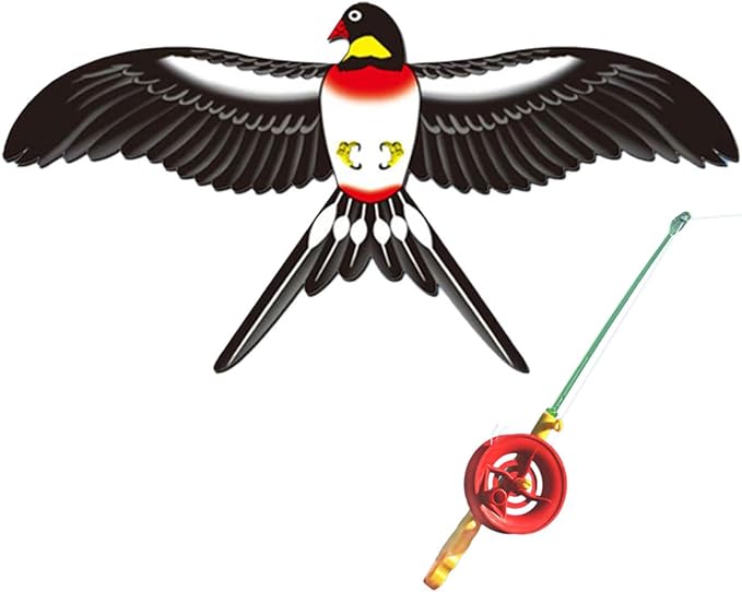 Dynamic Kites 3D Fishing Rod Line Kites Kites Easy Flying Toy Frameless Kites by Unknown