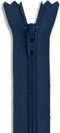 Navy Nylon Coil Zipper 16 Inch – Non Separating Sewing Zipper by Metalandbrassco