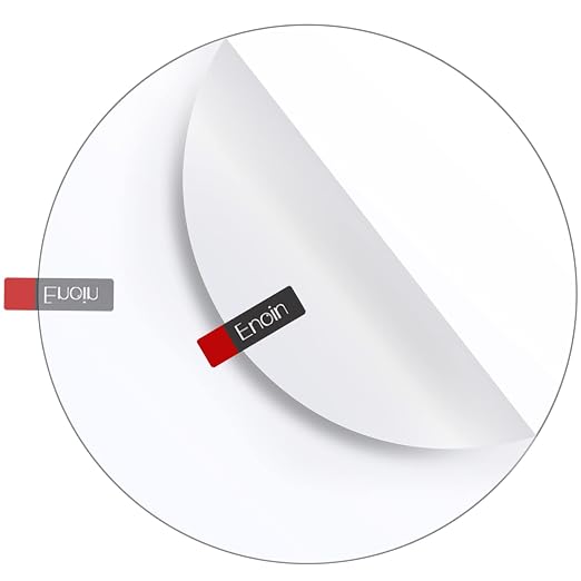 Enoin 1pack 9 Inch Round Clear Acrylic Sheets Plexiglass Sheet 1/4 Inch Thick by Enoin