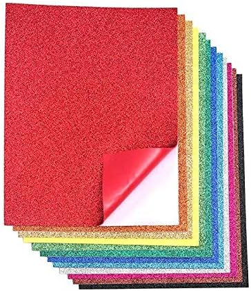 16 Pack Glitter EVA Foam Handicraft Sheets by Ader+Products