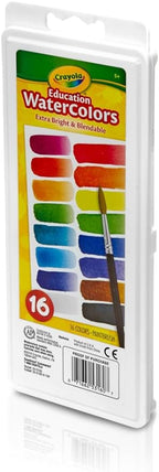 Crayola Watercolor Paint Set, School Supplies Essentials, Washable Paint - Image 5