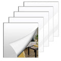 5 Pcs 12 x12 Inch Acrylic Mirror Sheet 1/8 Inch Thick Rigid Opaque Glossy Mirror by CEUQIESO