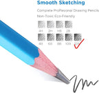 Sketch Pencils for Drawing 12B, Art Drawing Pencils for Shading for Artists & - Image 3