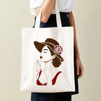 FINGERINSPIRE 4Pcs Perfume Woman Painting Stencil - Image 5