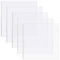 Zonon 5 Pcs Polycarbonate Clear Plastic Sheets by Zonon