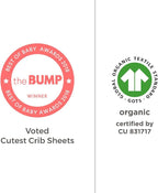 Burt's Bees Baby Essential Organic Cotton Fitted Crib Sheet, Breathable - Image 6