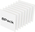 8 Pack White Basswood for Laser Cutting, for Laser Engraving, DIY Craft Wood & by Creatorally