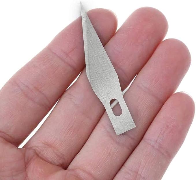 DIYSELF 300 PCS Exacto Knife Blades 11, High Carbon Steel Exacto Blades - Image 5