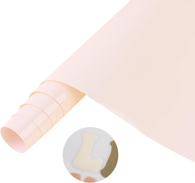 Tintnut Ivory Color Puff Heat Transfer Vinyl Roll, easy cut & weed, stretch by Tintnut