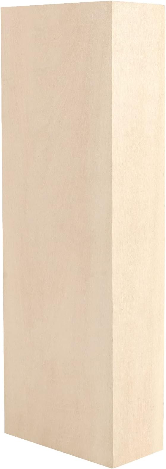 JAPCHET 2 Packs 10 x 3.5 x 1.7 Inch Basswood Blocks, Natural Unfinished Blocks - Image 3
