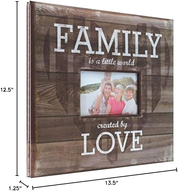 MCS MBI 12.5x13.5 Inch "Family is a Little World Created by Love" Scrapbook - Image 5