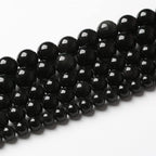90PCS 4mm AAA Natural Black Obsidian Stone Beads Gemstone Round Loose Beads - Image 4
