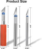 13-piece Precision Exacto Knife Set, including hobby and craft knives as well - Image 3