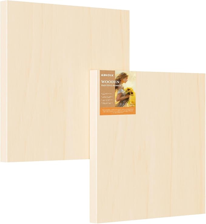 Wooden Art Panels for DIY Painting by HANSILK
