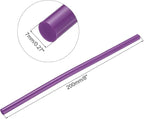 uxcell Mini Hot Glue Sticks for Glue Gun 7mm x 200mm Purple 12pcs - Image 2