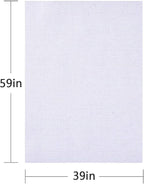 Cross Stitch Aida Fabric 14 Count, 59 by 39 Inch Large Size, Classic Reserve - Image 2