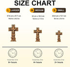 Jigfoxy Wooden Puzzles for Adults, Eternal Grace Wood Puzzles Adult, Unique - Image 7