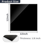 1/8 Thick 12 x 12 inch Acrylic Sheets - Image 2