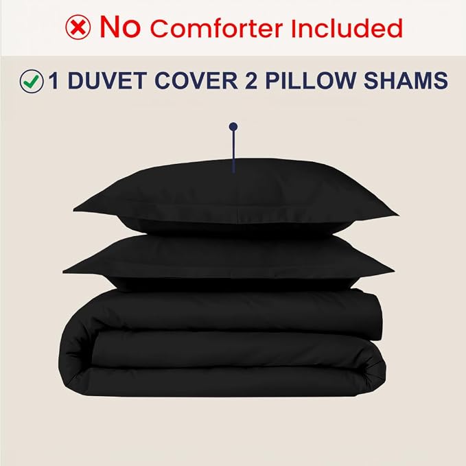 Kotton Culture 3 Pc California King Duvet Cover Set-100% Egyptian Cotton 600 - Image 2