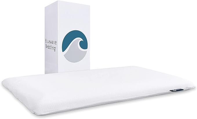 Bluewave Bedding Hyper Slim Gel Memory Foam Pillow by BluewaveBedding
