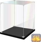 KOLIPI Acrylic Display Case for Collectibles Assemble Clear Acrylic Display Box by KOLIPI