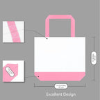 TOPDesign 1-Pack Super Strong Large 12oz Cotton Canvas Tote Bag, Reusable - Image 5