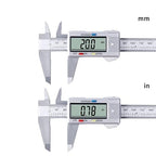 Electronic Digital Caliper, LCD | 0 to 6 inch inch/mm Conversion, Automatic - Image 8