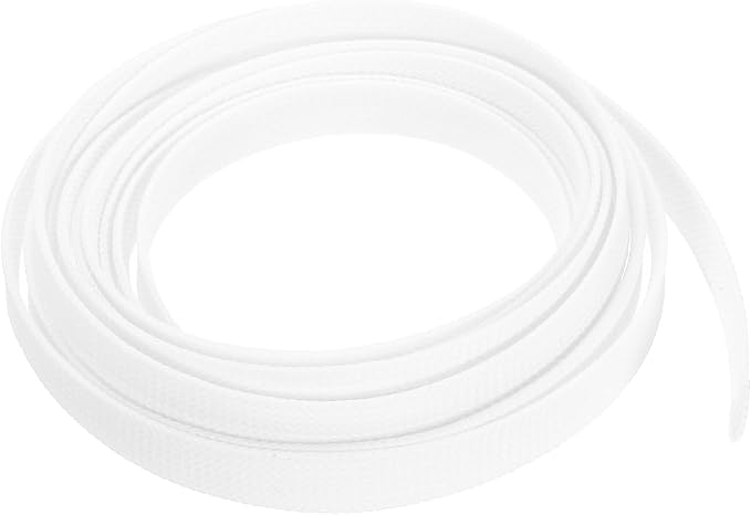uxcell PET Expandable Sleeving 10ft 1/2" White Cable Management Sleeve Cord by uxcell