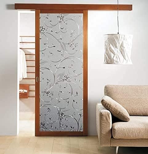 Niviy Static Cling Non-Adhesive Window Film Frosted Glass Film Bathroom Door - Image 8