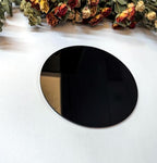Set of 20 Black Acrylic Plexiglass Sheet Disc, 4.5 inch Dia Plexiglass Acrylic - Image 5