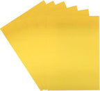 6 Pcs 8 x 12 Inch Yellow Felt Sheets, 2mm Thick | - Image 5