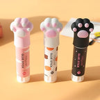 Solid Glues, Kawaii Cartoon Solid Glue Stick, Cat Claw Cute Glue Stick - Image 3