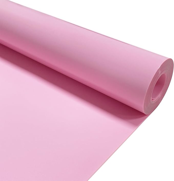 Pink Heat Transfer Vinyl HTV Roll 12" x 15ft. | Easy to Cut, Weed & Transfer by MerryMade