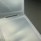 3D Plastic Embossing Folder Template Simple lace Border Texture 5x7 Inch - Image 4