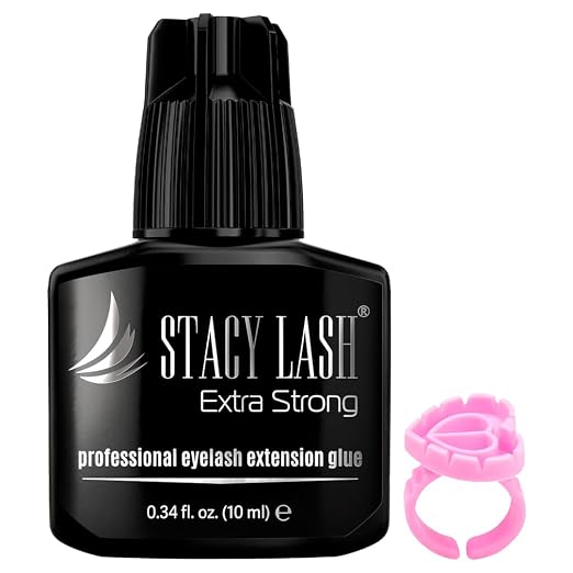STACY LASH Extra Strong Eyelash Extension Glue / 0.5-1 Sec Dry/Retention – 8 by StacyLash