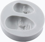 3D Face Polymer Clay Mold Human Face Silicone Molds - Image 7