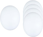 Plastic Craft Mask White Blank DIY Mask Base | Plain Paintable, Cosplay Costume by COSWHO